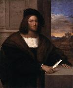 Sebastiano del Piombo Portrait of a Man oil painting on canvas